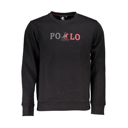 Us - Grand Polo - Sweat-shirt ras de cou en polaire - Noir