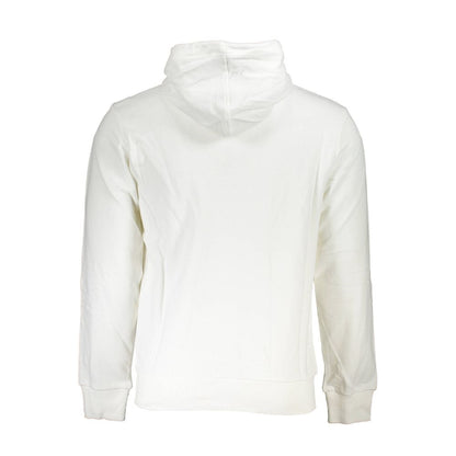 Sweat à capuche blanc La Martina pour homme