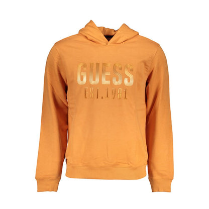 Guess jeans sweat-shirt à capuche orange svelte