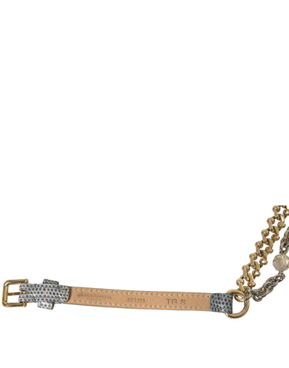 Ceinture rebondissante en cristal Dolce &amp; Gabbana