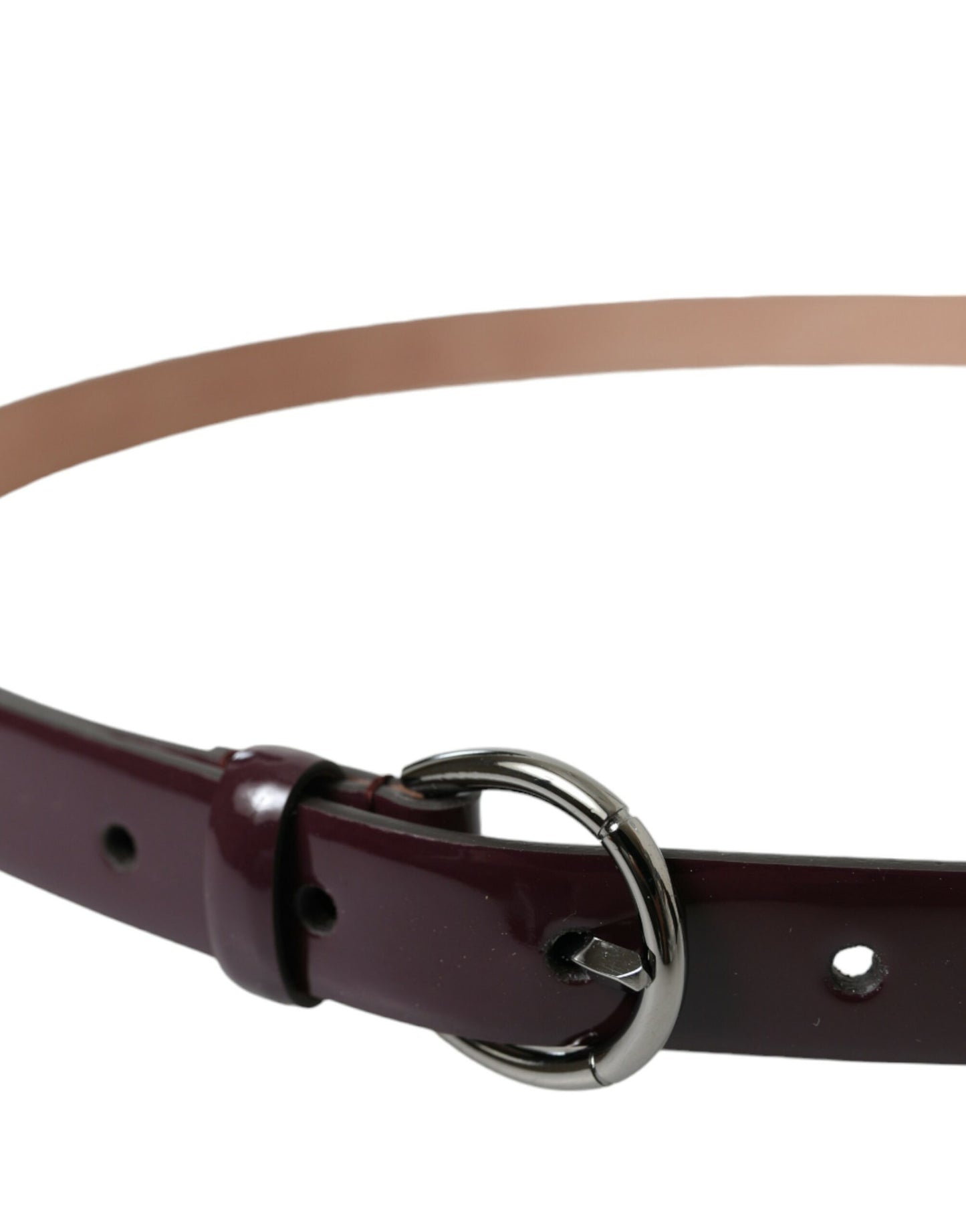 Ceinture en cuir marron Dolce &amp; Gabbana