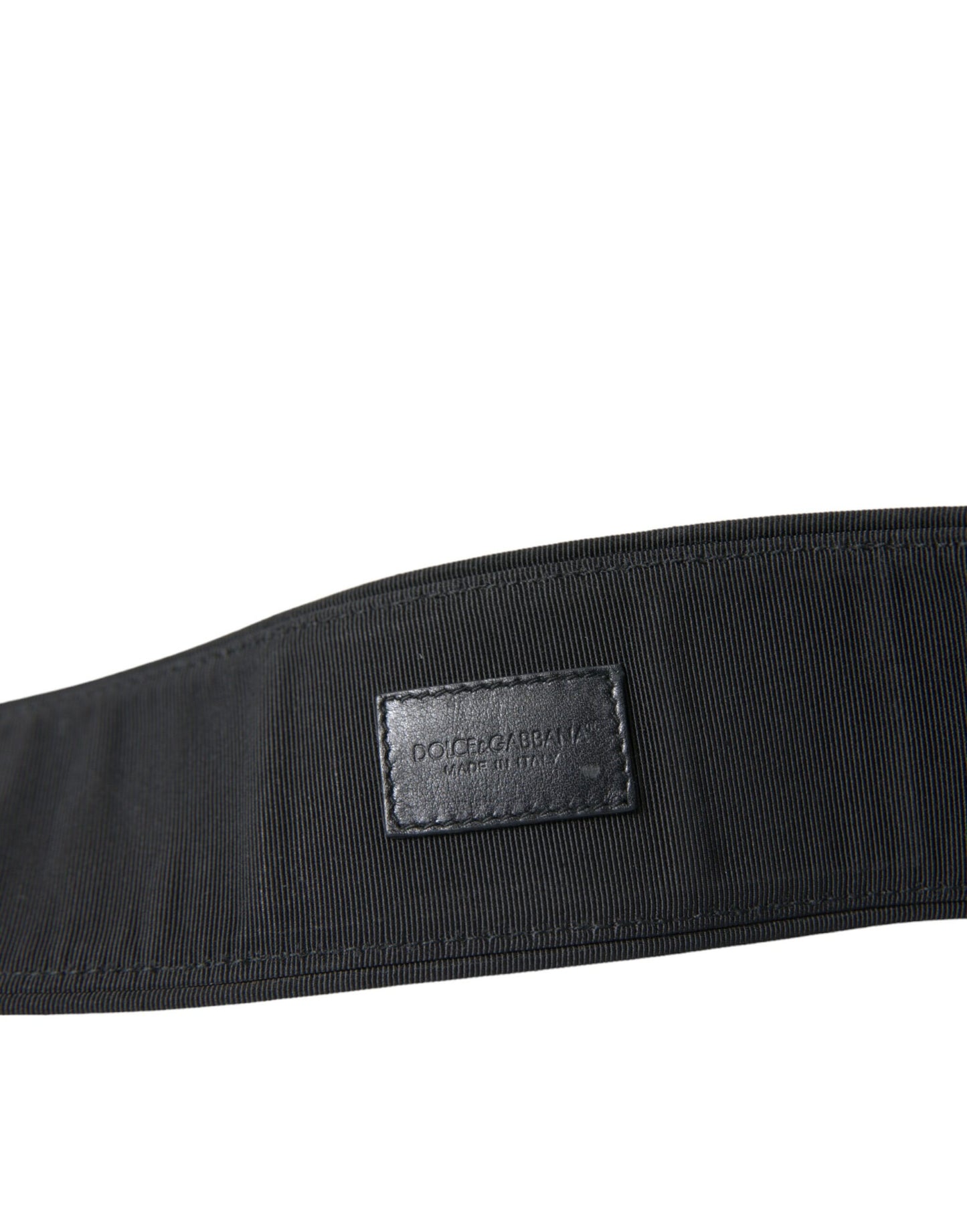 Dolce &amp; Gabbana - Ceinture en daim - Noir intemporel