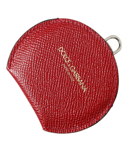 Porte-miroir en cuir rouge Dolce &amp; gabbana