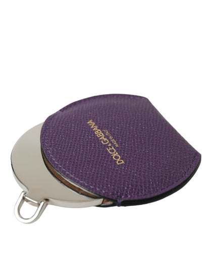 Porte-miroir en cuir violet Dolce &amp; gabbana