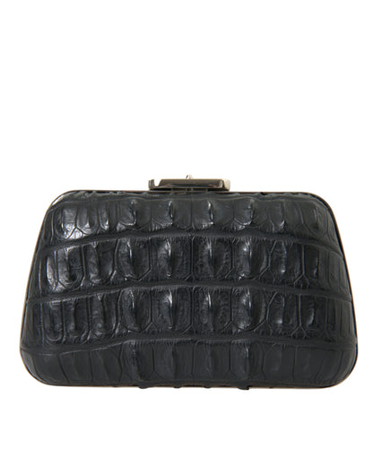 Pochette de soirée en cuir de crocodile Balenciaga