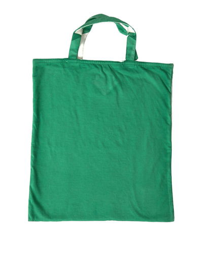 Sac cabas Prada en tissu vert