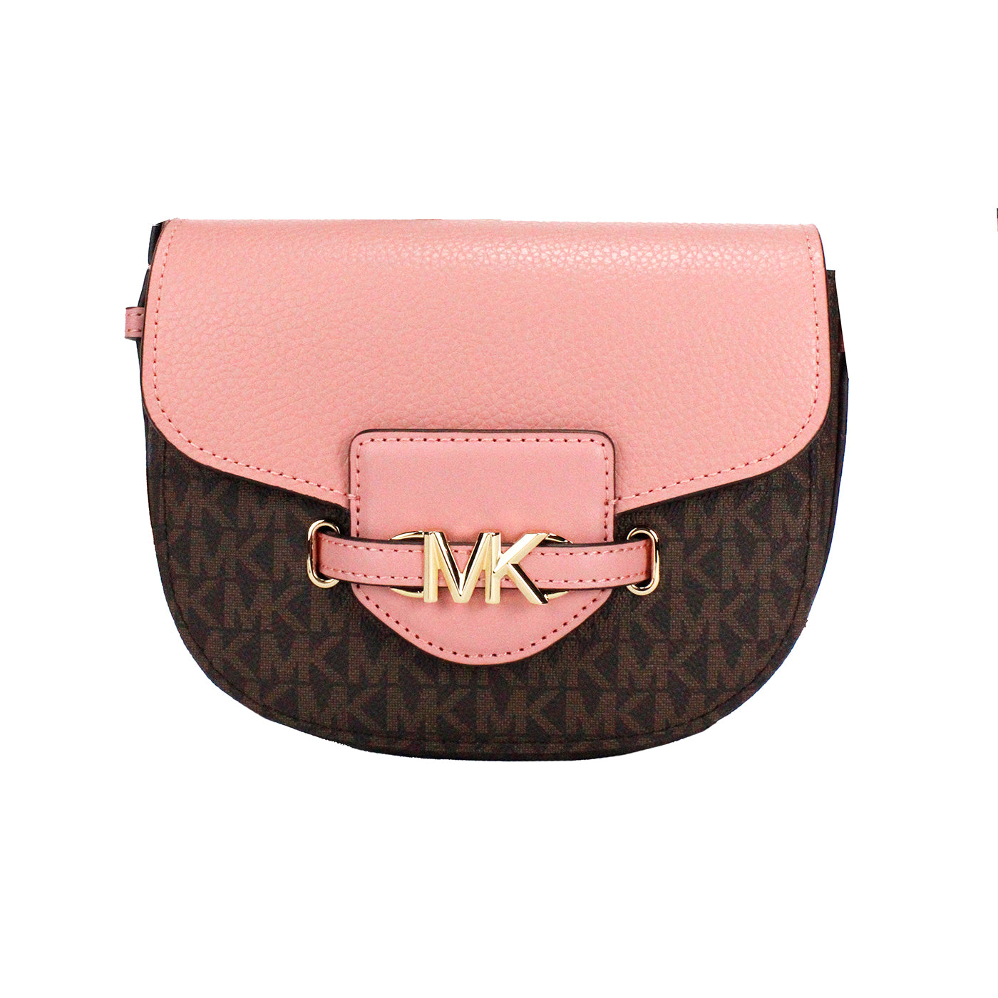 Michael kors reed petit sac à bandoulière à rabat en PVC signature primevère