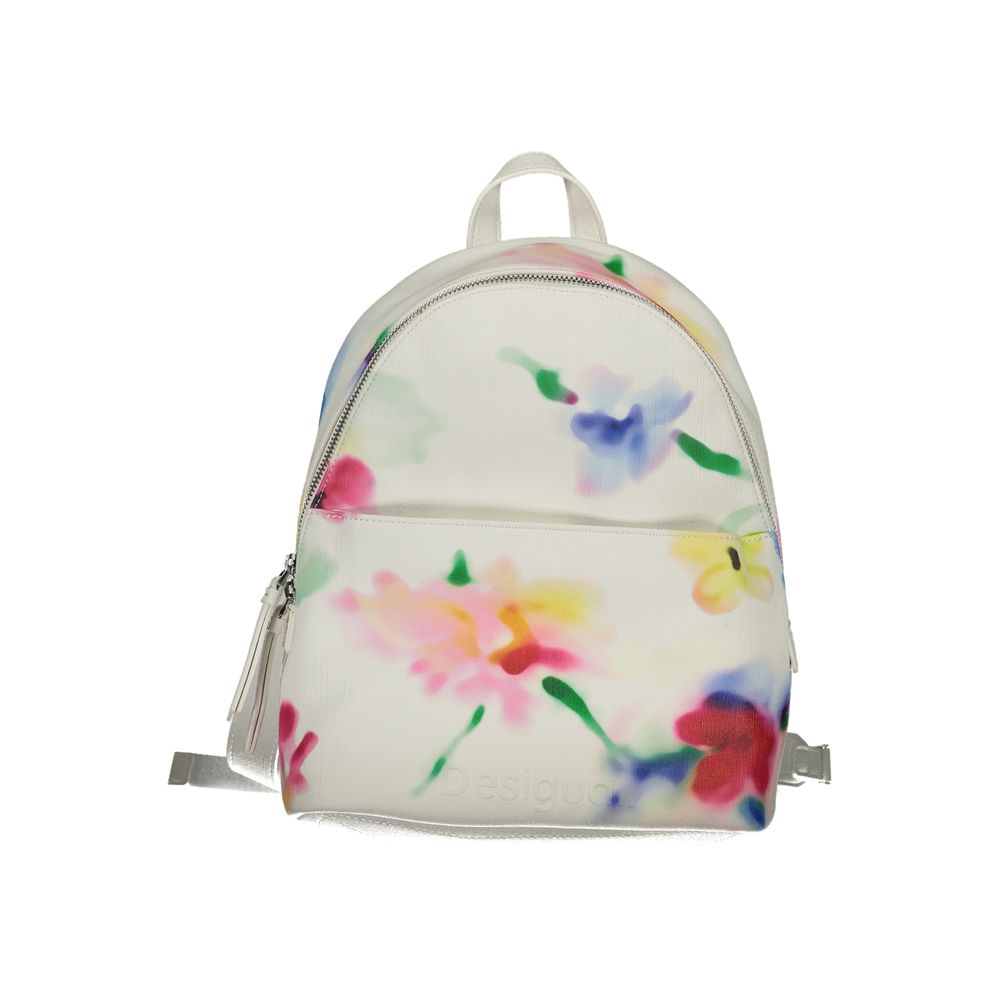 Sac à dos Desigual en polyester blanc