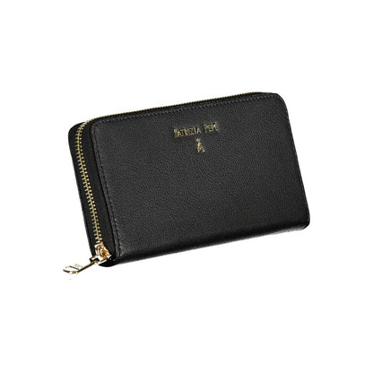 Patrizia Pepe Black Leather Wallet