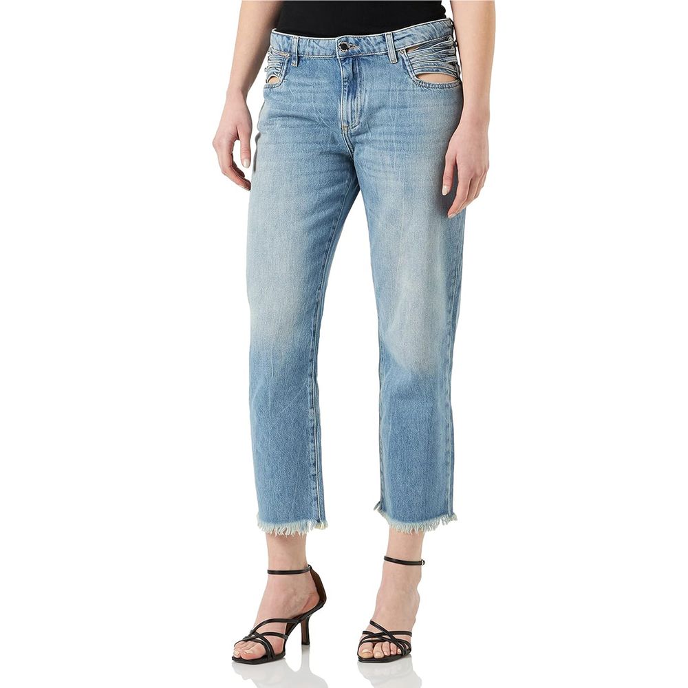 Jean et pantalon en coton bleu Pinko