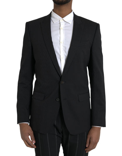 Dolce &amp; Gabbana Blazer Slim Fit Martini Noir