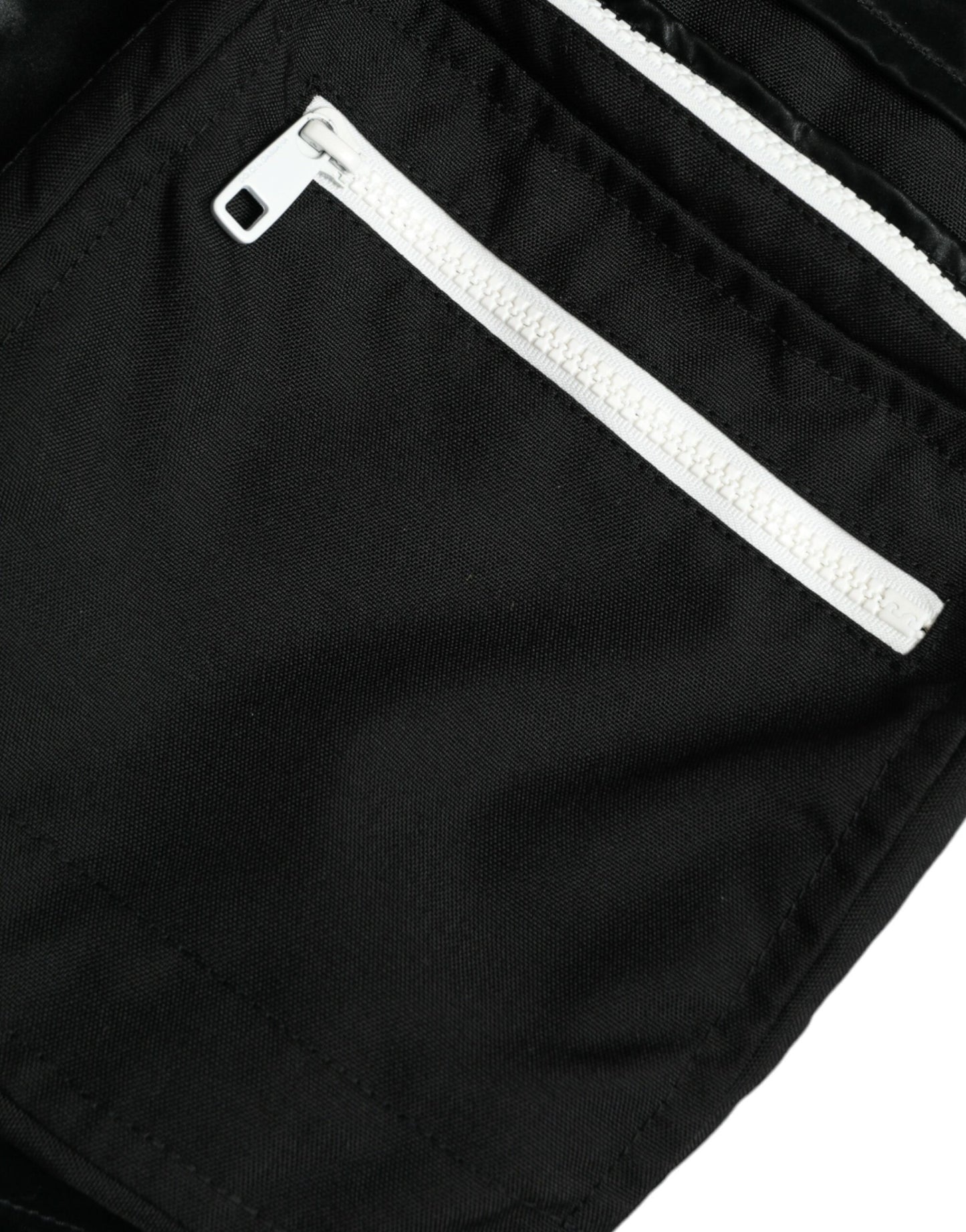 Dolce &amp; Gabbana Pantalon de survêtement cargo en nylon noir pour homme