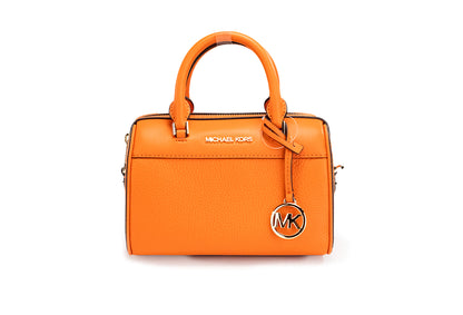 Michael Kors Travel XS Poppy Sac à main en cuir grainé