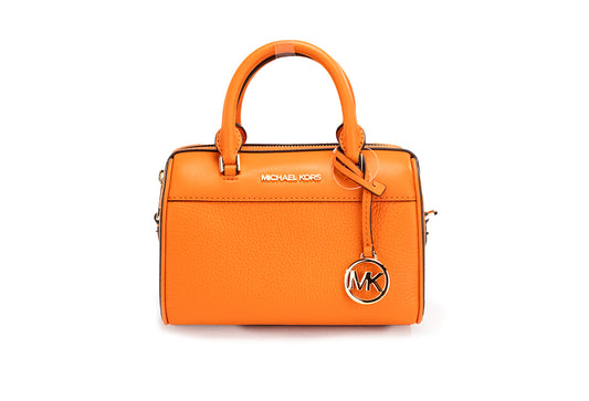 Michael Kors Travel XS Poppy Sac à main en cuir grainé