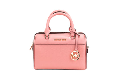 Michael Kors Travel XS Tea Rose Sac à main en cuir grainé