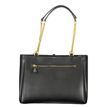 Sac à main Guess jeans en polyéthylène noir