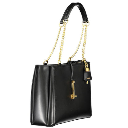 Sac à main Guess jeans en polyéthylène noir