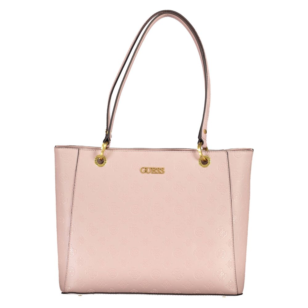 Sac à main Guess jeans en polyéthylène rose