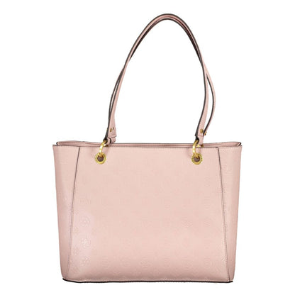 Sac à main Guess jeans en polyéthylène rose