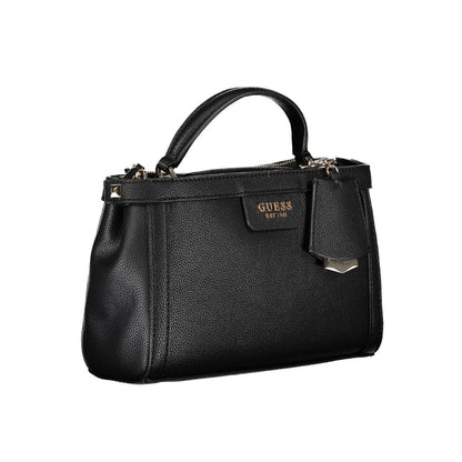 Guess Jeans Black Polyethylene Handbag