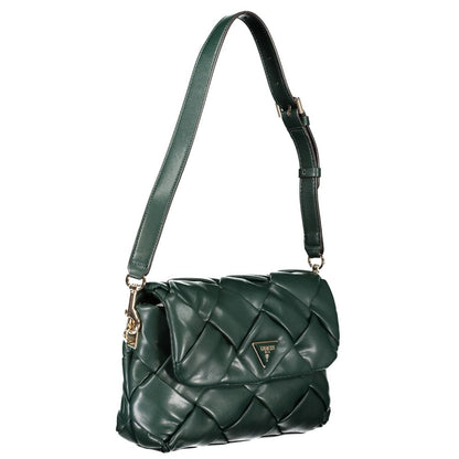 Guess Jeans Green Polyethylene Handbag