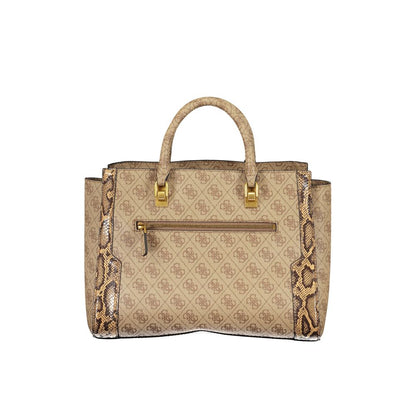 Sac à main Guess jeans en polyéthylène beige