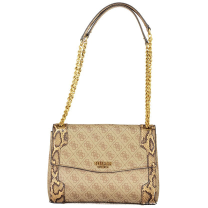 Sac à main Guess jeans en polyéthylène beige