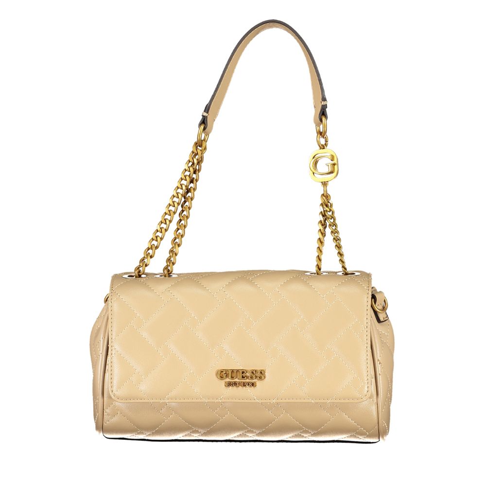 Sac à main Guess jeans en polyéthylène beige