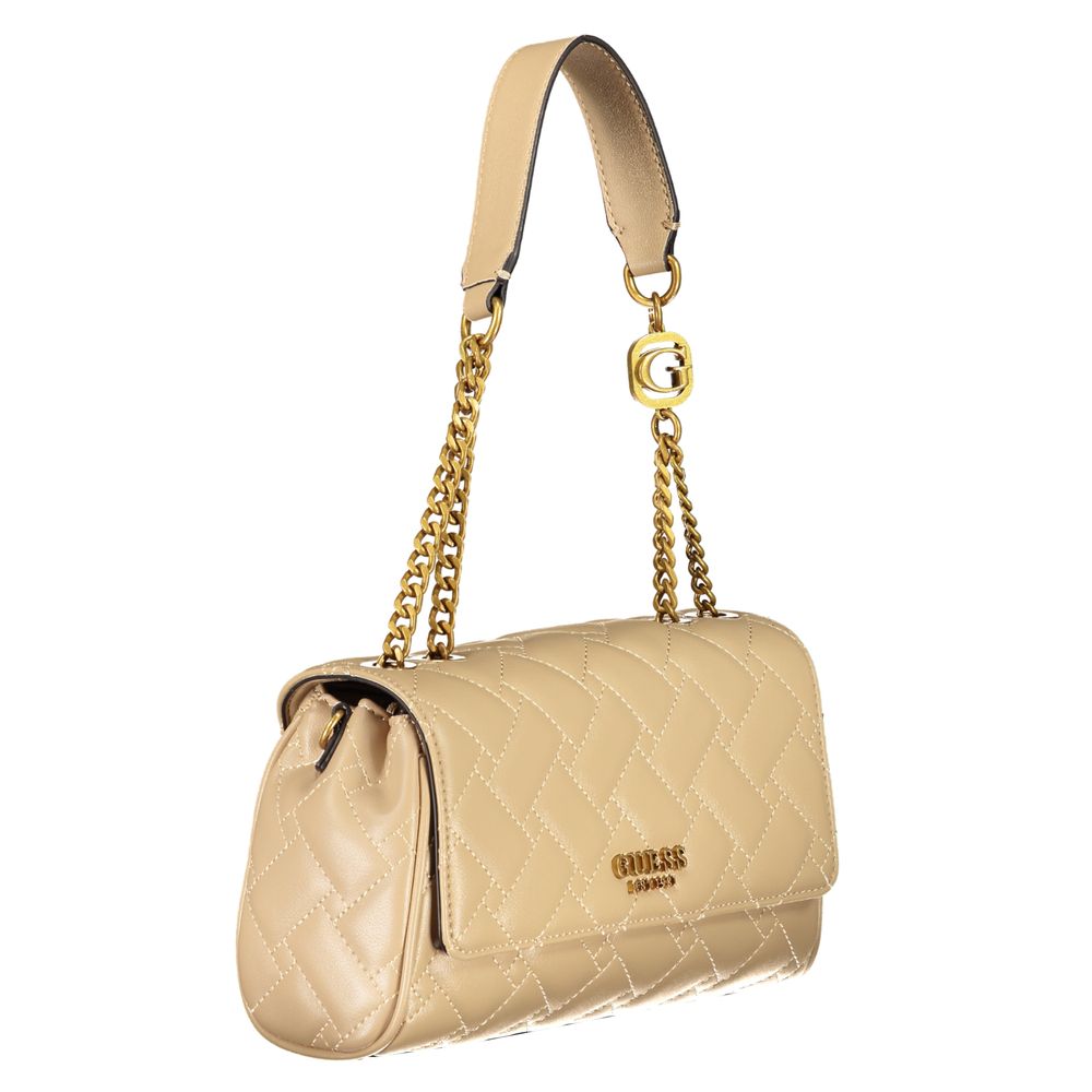 Sac à main Guess jeans en polyéthylène beige