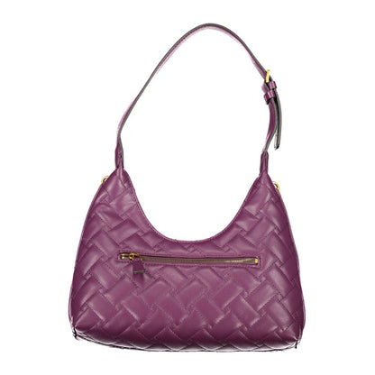 Sac à main en polyéthylène violet Guess jeans