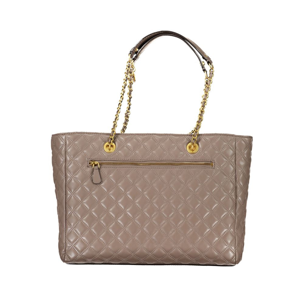 Sac à main Guess jeans en polyéthylène beige