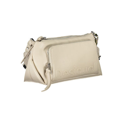 Desigual Sac à main en polyéthylène beige