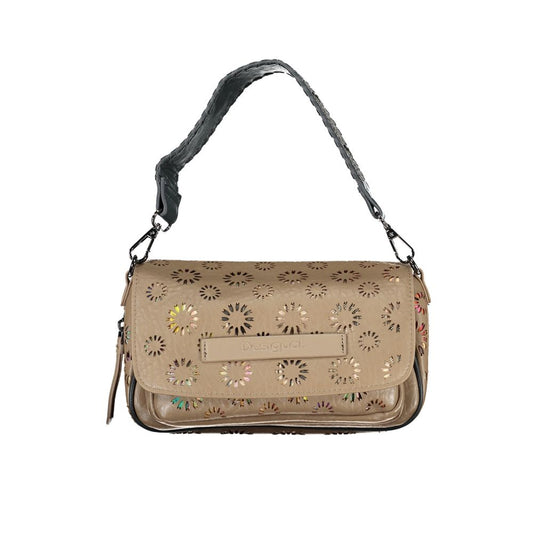 Sac à main Desigual en polyéthylène beige