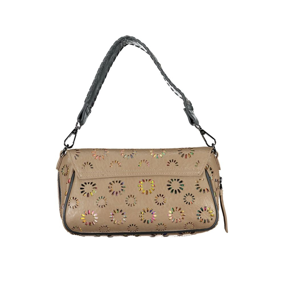 Desigual Beige Polyethylene Handbag