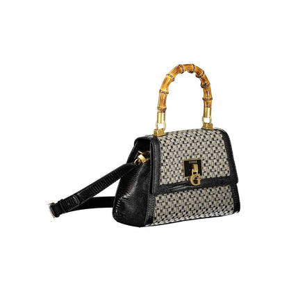 Sac à main Guess jeans en coton noir