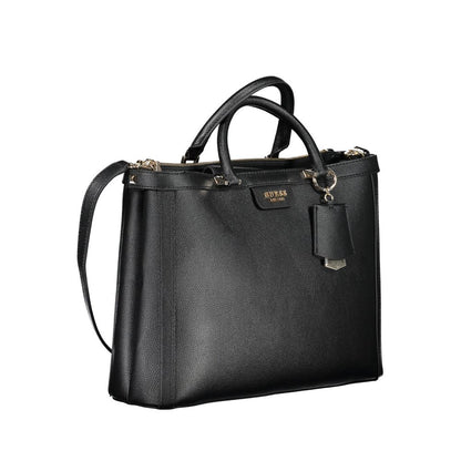 Sac à main Guess jeans en polyéthylène noir