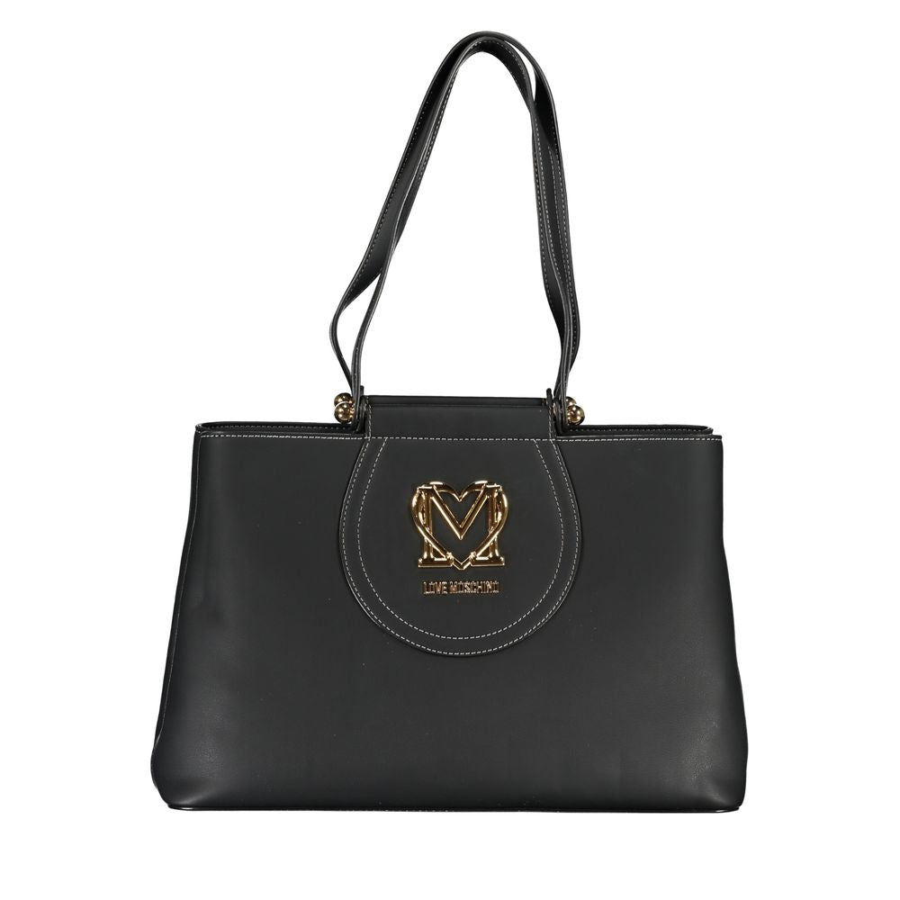 Sac à main Love Moschino en polyéthylène noir