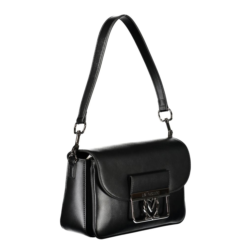 Sac à main Love Moschino en polyéthylène noir