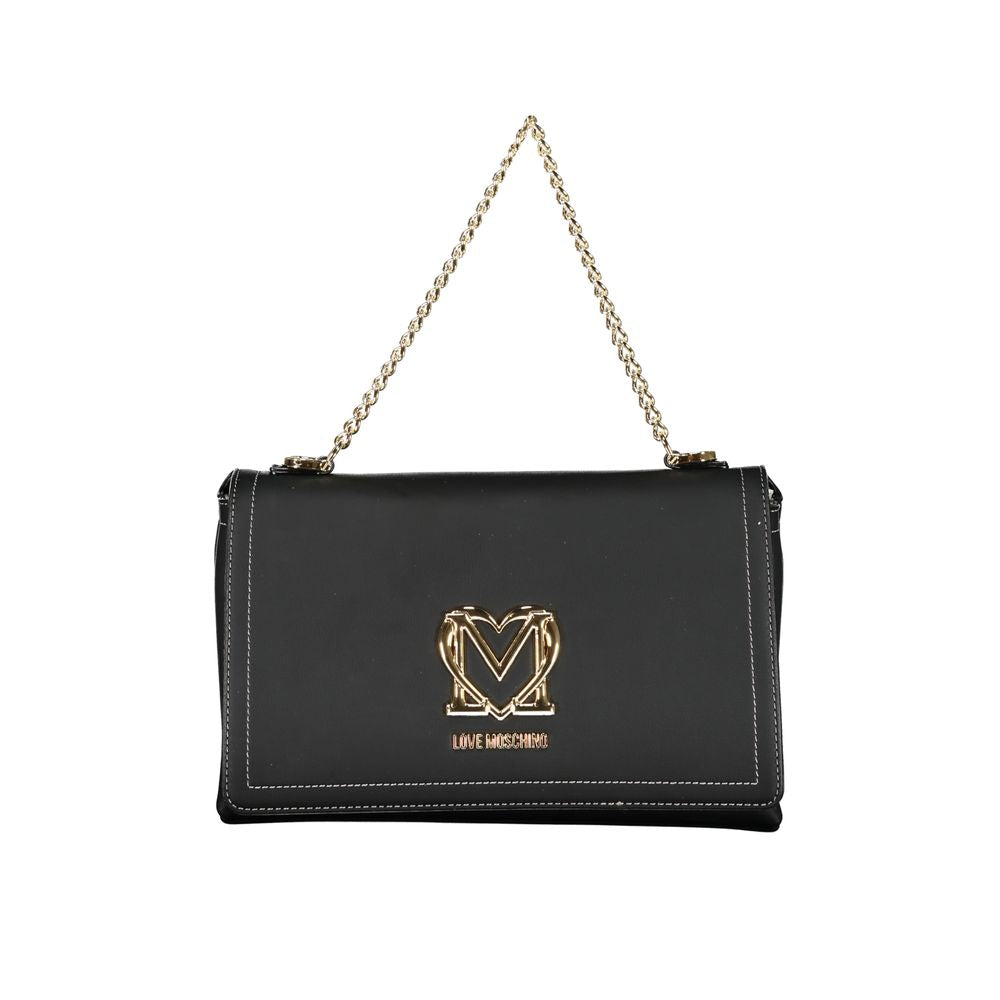 Sac à main Love Moschino en polyéthylène noir