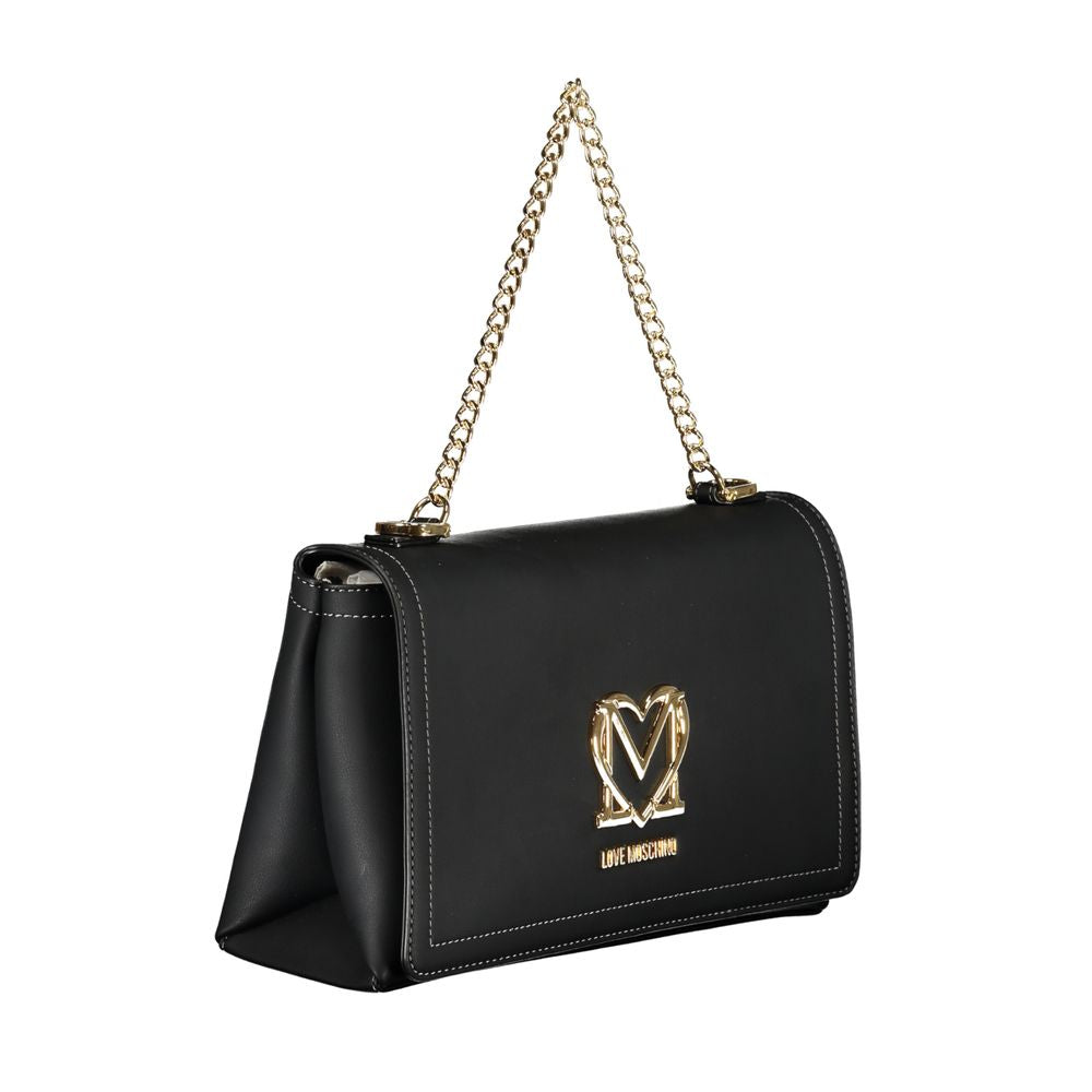 Sac à main Love Moschino en polyéthylène noir