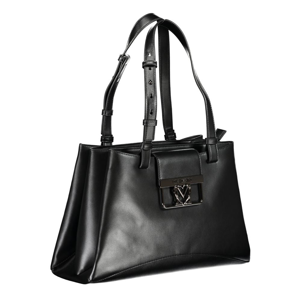 Sac à main Love Moschino en polyéthylène noir