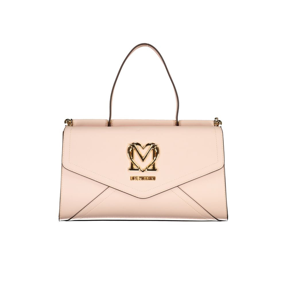 Sac à main Love Moschino en polyéthylène rose