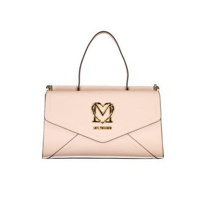 Love Moschino Pink Polyethylene Handbag