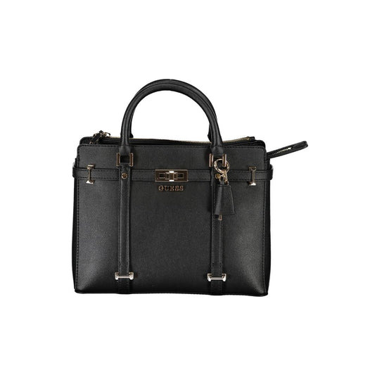 Sac à main Guess jeans en polyéthylène noir