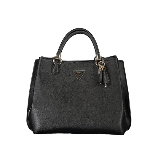 Sac à main Guess jeans en polyéthylène noir