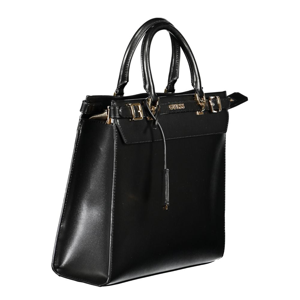 Sac à main Guess jeans en polyéthylène noir