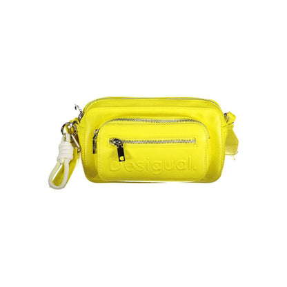 Sac à main Desigual en polyéthylène jaune