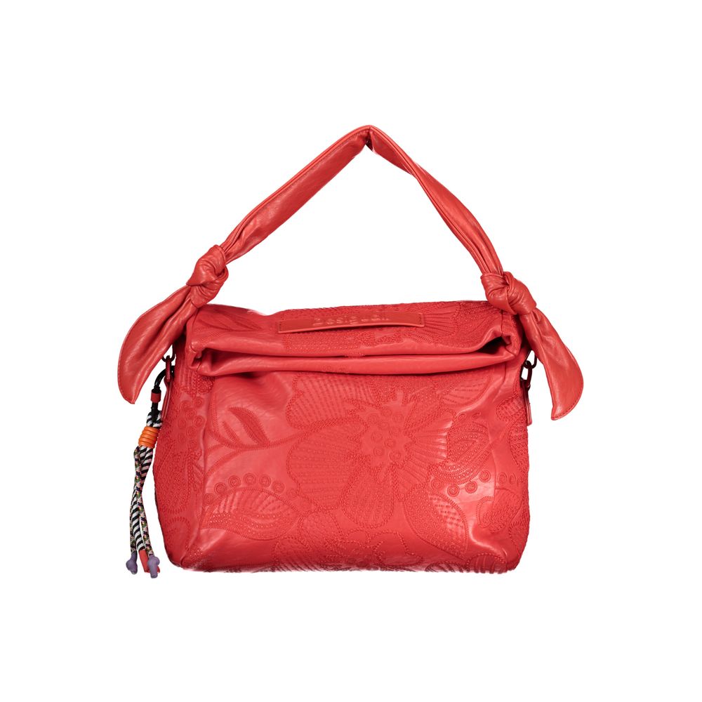 Sac à main Desigual en polyéthylène rouge