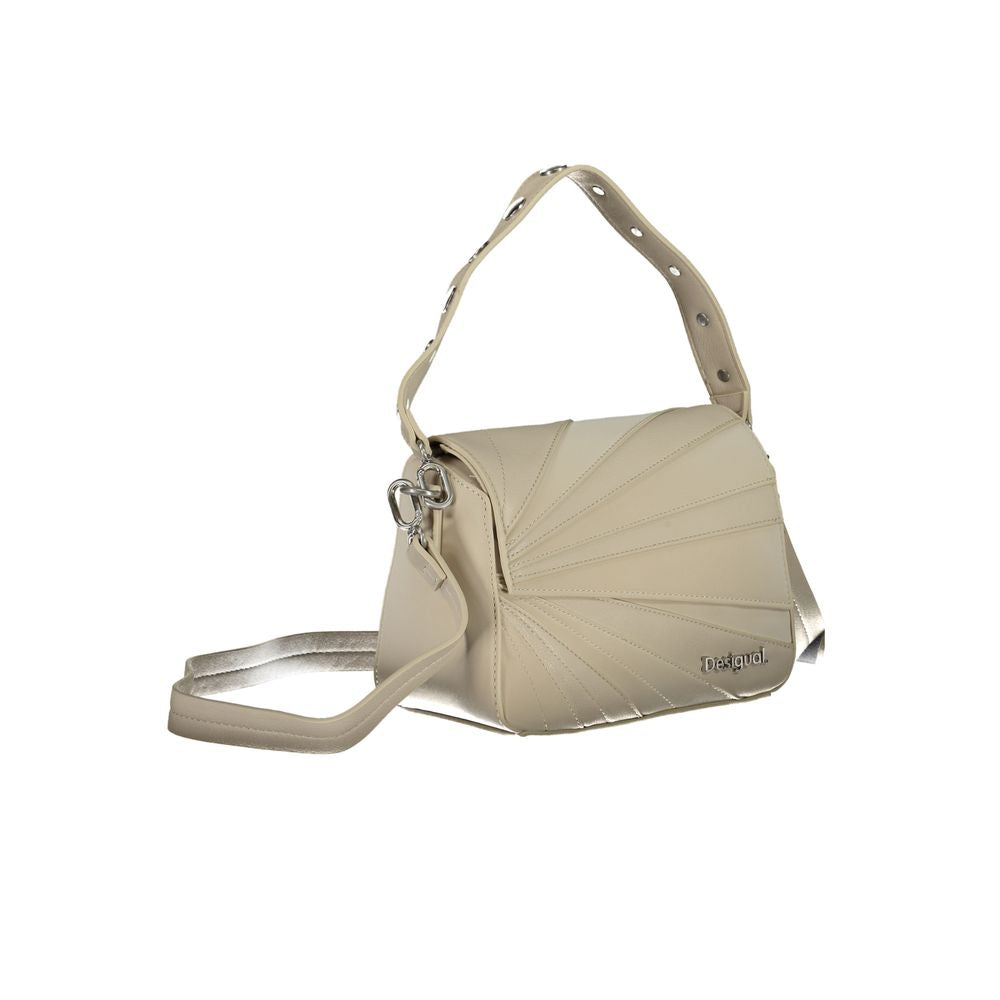 Desigual Sac à main en polyéthylène beige