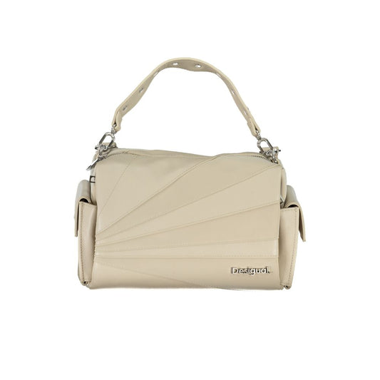 Sac à main Desigual en polyéthylène beige